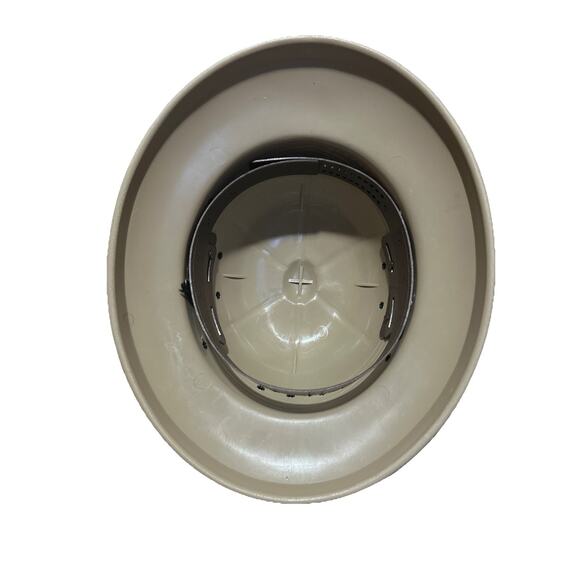 Vintage Tan Pith/safari Plastic Hard shell Hat by Midwest Helmets Made in USA - Picture 6 of 7